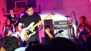 Death by Stereo- Walang Hanggang Live 2018 -Armand Aquino gtr solo at Davao Invasion