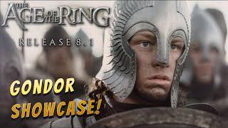 Age of the Ring mod 8.1 | Gondor Faction Showcase! | How to play Gondor?