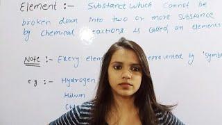 what is element || what is elements in chemistry || what is elements for CBSE || FOR CLASS 8