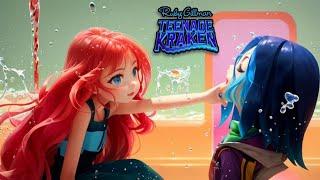 Ruby Gillman: Teenage Kraken "Ruby and Chelsea Secret".  AI VIDEO 8K TAKIRALOL