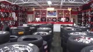 HILLYARD CUSTOM RIM&TIRE WORLDS BIGGEST SHOW ROOM IS READU FOR CHRISTMAS XMAS!