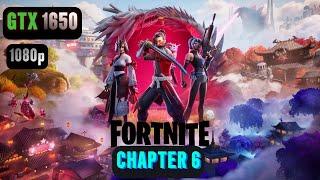 Fortnite Chapter 6 GTX 1650 FPS TEST | Fortnite C6S1 GTX 1650 & i5 12400F Benchmark