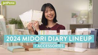 2024 Midori Diary Lineup + Accessories 