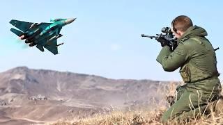 Scharfschütze vs Jets! Ukrainischer Scharfschütze traf das nordkoreanische SU-34-Jet direkten Schuss