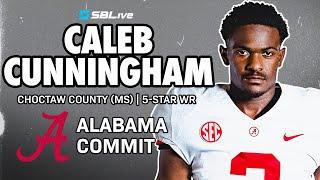 CALEB CUNNINGHAM COMMITS TO BAMA! | DOES THE TIDE HAVE THE NO. 1 CLASS IN THE COUNTRY?