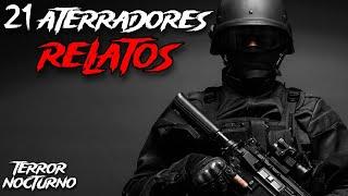 2 HORAS de Relatos de TERROR de MILITARES Mexicanos (Vol. 2-3) l Terror Nocturno