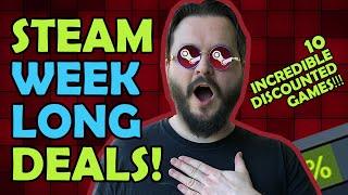 Steam Weeklong Deals! 10 Great Games - Best Discounts of the Week!