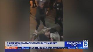 Arrests made in videotaped beating of 3 Marines in San Clemente