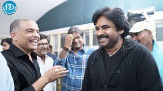 Pawan Kalyan And Sujeeth Lovely Moment At #OG Movie Grand Launch Event