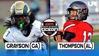 Grayson (GA) vs. Thompson (AL) - ESPN High School Kickoff