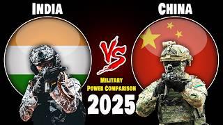 India vs China Military Power Comparison 2025 | China vs India Military Power 2025