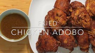 Fried CHICKEN ADOBO | Filipino ADOBO |  Josie’s Pinoy Kitchen