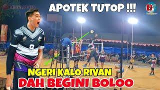 NGERI️Voli Terbaru RIVAN Ngamuk,Keluarkan Smash PLETOK saat Melawan Arjuna Si Manusia Terbang!