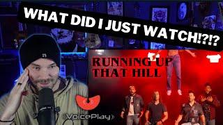 First Time Hearing VoicePlay - Running Up That Hill ( Metal Vocalist Reaction )