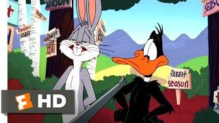 Looney Tunes: Back in Action (2003) - Bugs Bunny vs. Daffy Duck Scene (1/9) | Movieclips