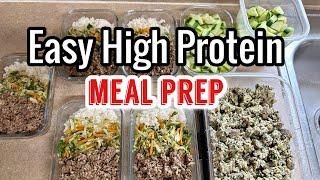 EASY MEAL PREP | HIGH PROTEIN | IN WITH JEN