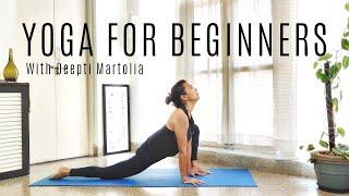 Yoga for beginners | Yoga class 40 min | Yoga with Deepti