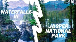 Athabasca and Sunwapta Falls Must See Waterfalls in Jasper National Park along Icefields Parkway