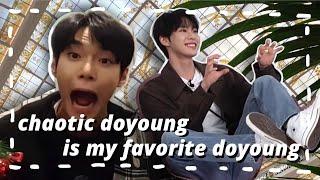 doyoung doing questionable things