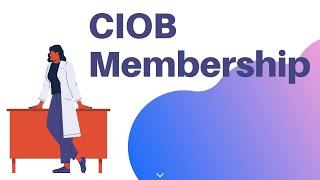 What is CIOB | Chartered Institute of Building