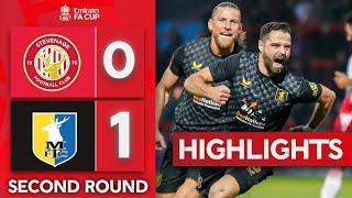 McLaughlin Volley Downs The Boro | Stevenage 0-1 Mansfield Town | Emirates FA Cup 2024-25