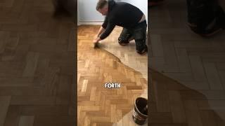 Why scraping oil is key to perfect wooden floors? #shorts