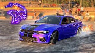 1,100HP DEMON SWAP CHARGER GOES CRAZY IN THE PIT!!