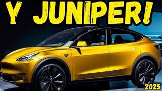 Elon Musk Reveals the New Tesla Model Y Juniper 2025 and Begins Mass Production of the New Model