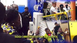 Rt  Hon  Kadaga commisions first Oxygen plant in Jinja Hospital Worth 6billion Ugsh.