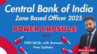 CBI ZBO 2025 Power Capsule: 1500 Sure Shot MCQs with Explanations