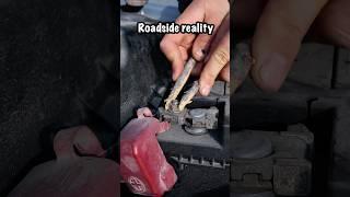 What Have U Had to Improvise on the Roadside? Garage Tools vs. Roadside Fixes! #car #Carlovers #DIY