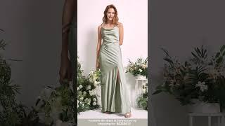 Sage Green Bridesmaid Dresses | Free Shipping On All U.S. Orders | Carlyna