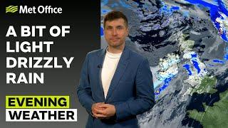 13/01/2025 – Mostly cloudy with rain in the north– Evening Weather Forecast UK – Met Office Weather