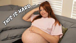 having a baby is tough… | Pregnancy Vlog Update 