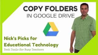 How to Copy Foders and Subfolders in Google Drive