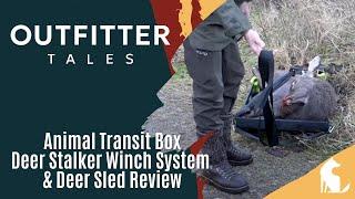 Outfitter Tales: Gear Guide – Animal Transit Box Deer Stalker Winch System & Deer Sled Review