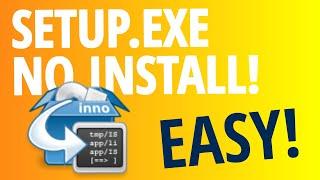 How to Extract most Setup EXE Files without having to install! [INNOEXTRACT TUTORIAL]