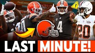  BREAKING NEWS! UNFORTUNATELY IT HAPPENED! Cleveland Browns News Today 2024 NFL - Deshaun Watson