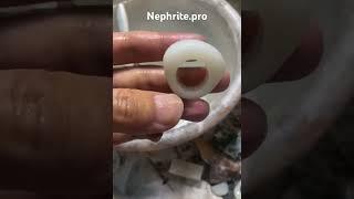 Кольцо из белого нефрита от nephrite.pro #nephrite #нефрит #камнерез #diy #jewelry #ювелир