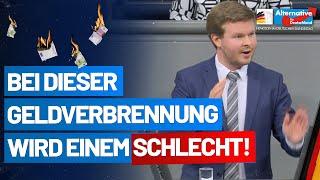 Steuergeldverbrennung: Da wird einem schlecht! Dr. Michael Espendiller - AfD-Fraktion im Bundestag