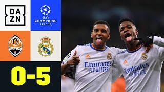 Königliches Schützenfest in Kiew: Donezk - Real Madrid 0:5 | UEFA Champions League | DAZN Highlights