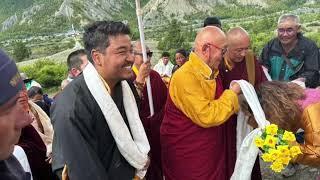 His Holiness Drikung Kyabgon First Historic Visit to Manang 2024