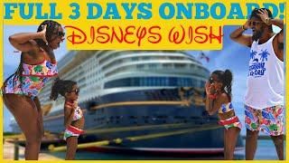 The NEWEST and MOST EXTRAVAGANT Disney Cruise Ship - The Disney Wish (Full 3 Days) Revealed