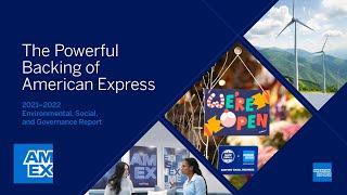 American Express 2021-2022 Environmental, Social and Governance (ESG) Report | American Express