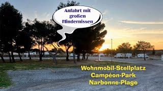 Wohnmobilstellplatz Campéon-Park, Narbonne-Plage (Frankreich)