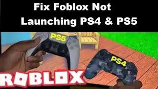 how to fix roblox not launching ps4 / ps5 | Roblox not working PS4 / PS5 Problem Solved