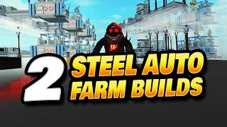 2 Steel Auto Farm Designs using Randomizer in Roblox Islands