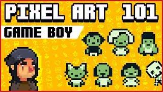 Pixelart 101 FREE College Course "Game Boy"