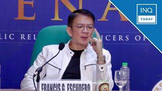 Escudero to Senators: Avoid commenting on Sara Duterte’s impeachment | INQToday