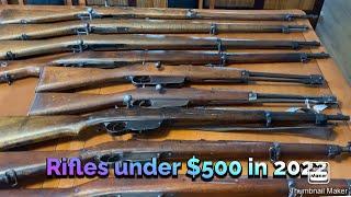 Milsurp rifles I bought under $500 in 2022